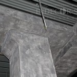 Декоративная штукатурка под бетон в стиле хай-тек